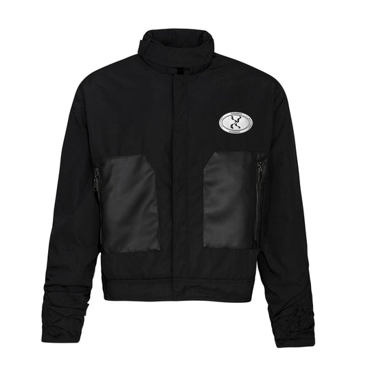 Garments Drawstring Cropped Jacket - Poplab