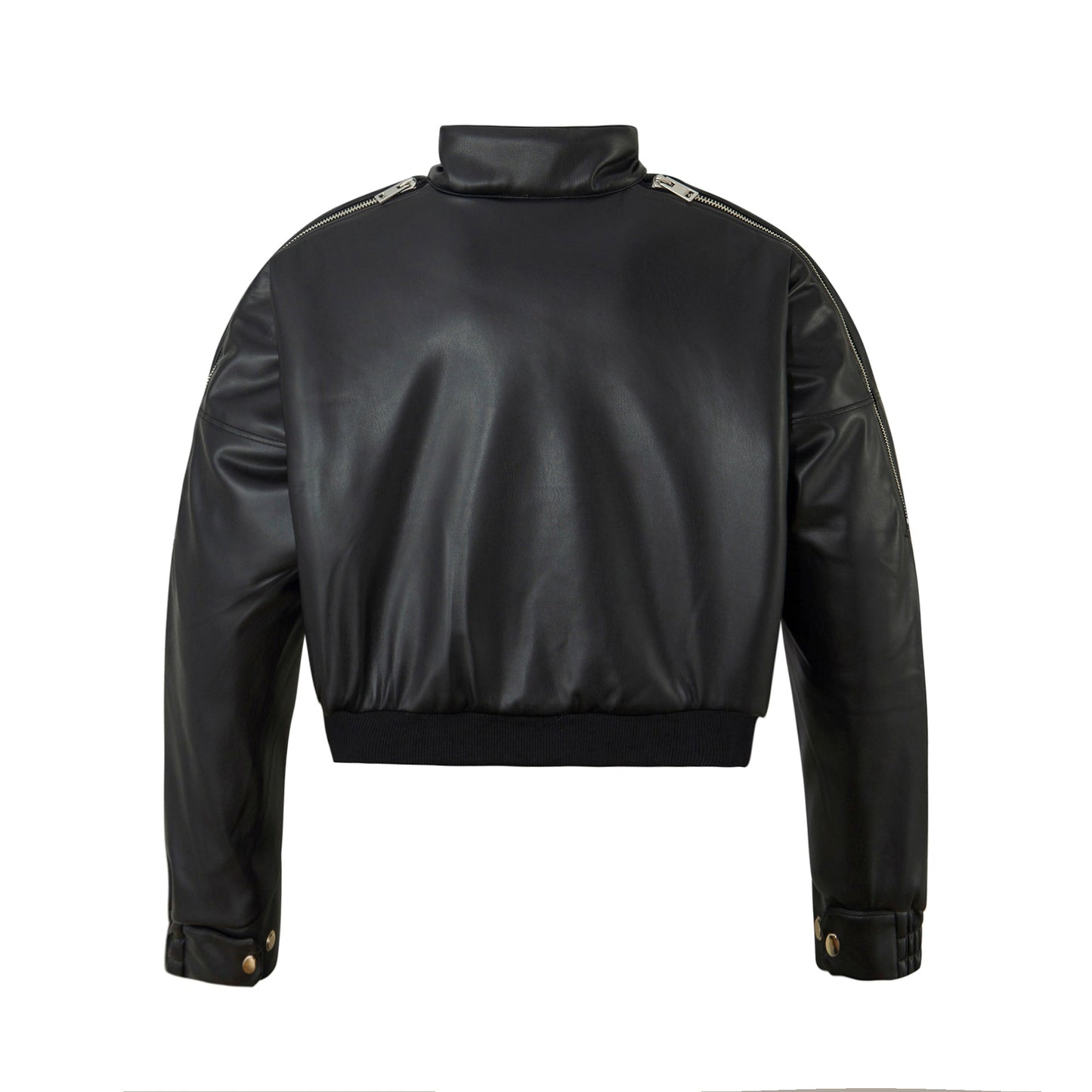 Garments PU Bat Sleeve Jacket - Poplab