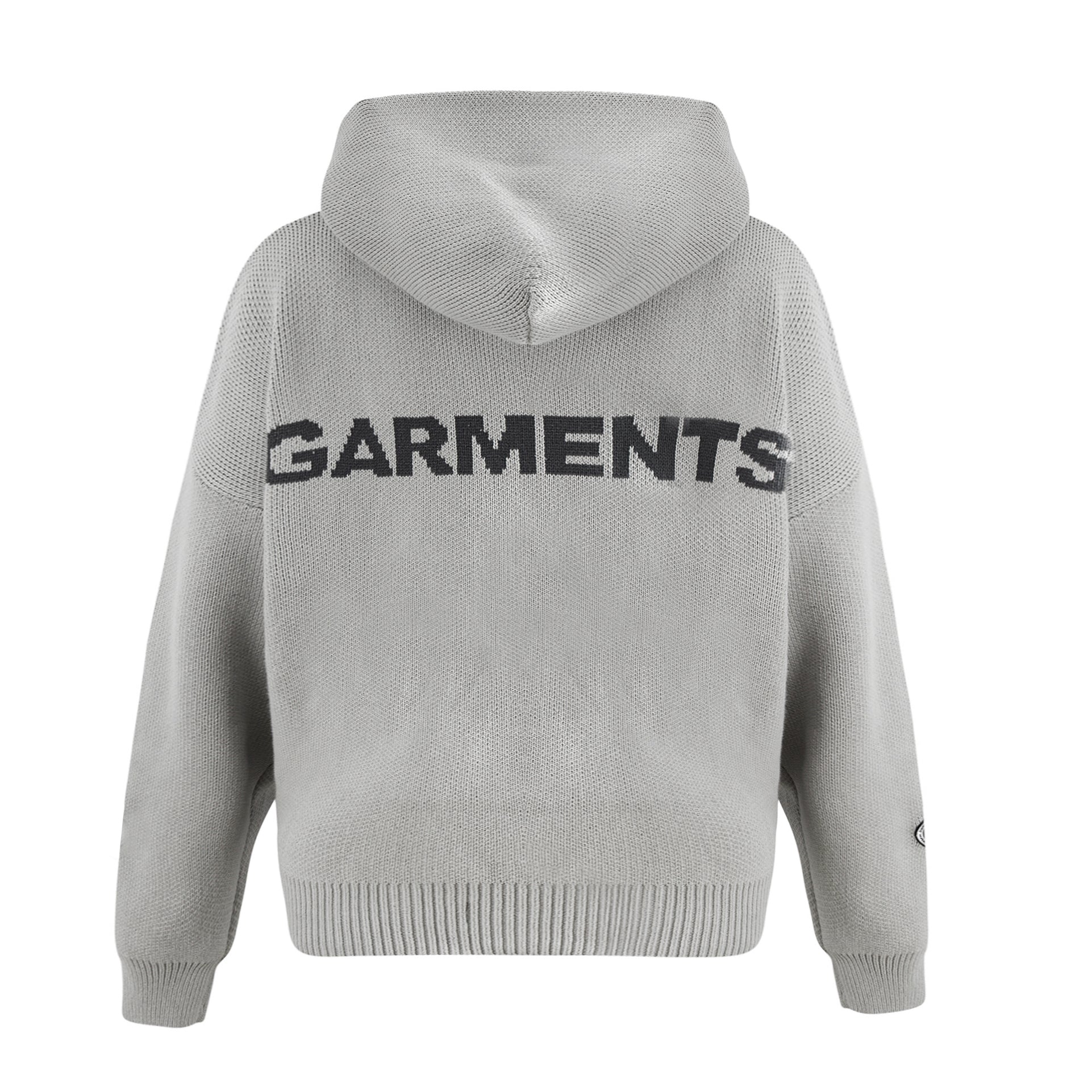 Garments “Feel Warm”Character Knit Hoodie - Poplab