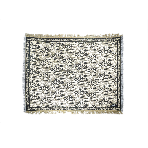 Lonerslugs X Laughing Tiger Throw Blanket - Poplab