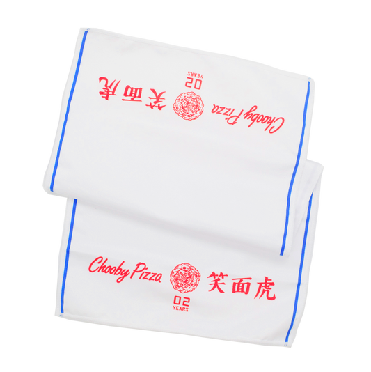 Chooby Pizza X Laughing Tiger Sports Towel - Poplab