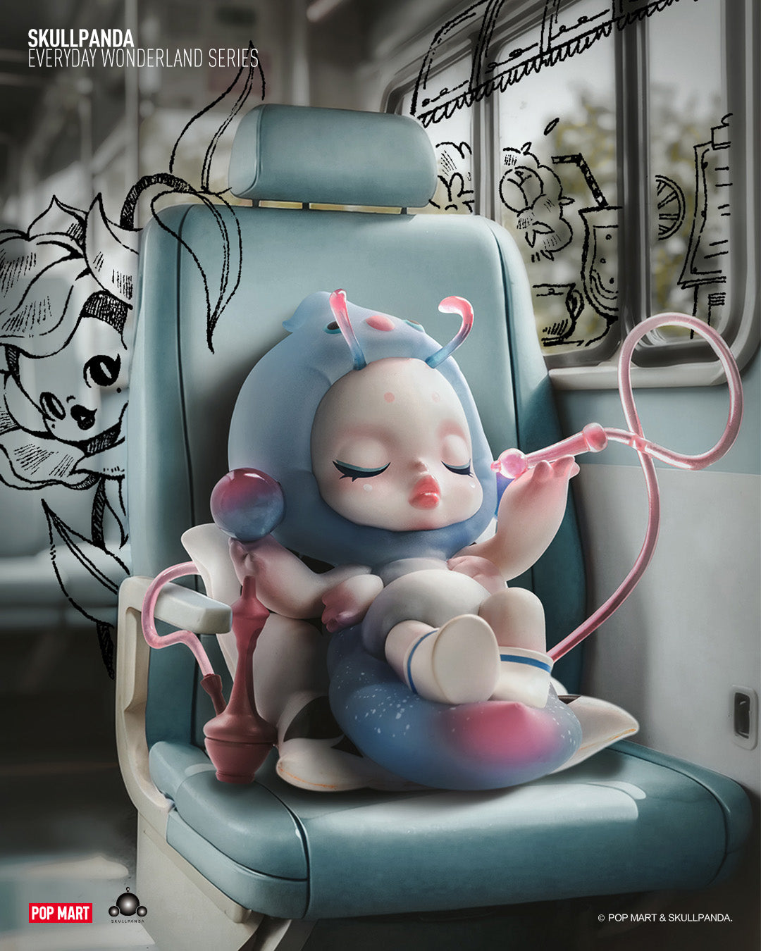 SKULLPANDA Everyday Wonderland Series [whole set] – Poplab