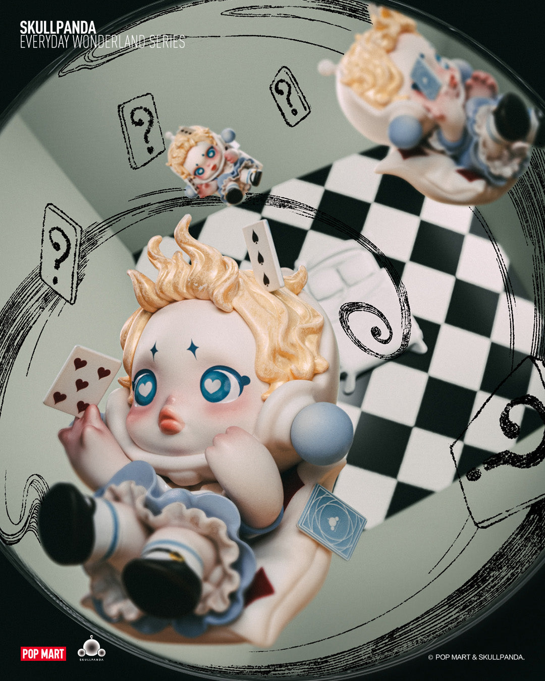 SKULLPANDA EverydayWonderland 12個+4個未開封 Pop Mart Skull Panda Everyday Wonderland Series – Hello Japan