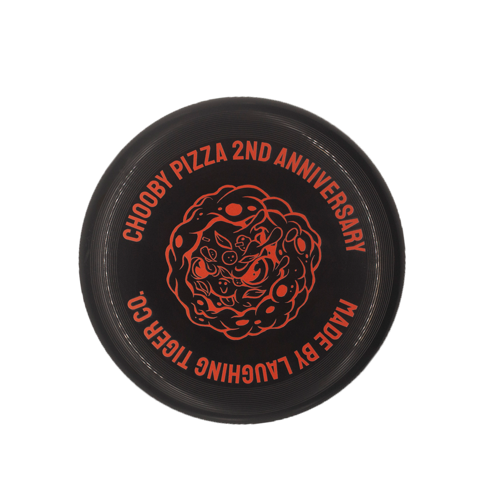 Chooby Pizza X Laughing Tiger Frisbee - Poplab