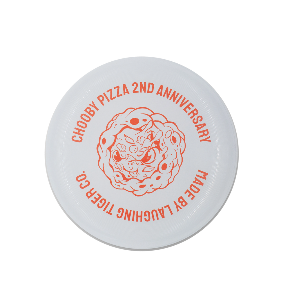 Chooby Pizza X Laughing Tiger Frisbee - Poplab